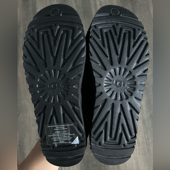 Ugg Lanah Clog Curled Black Size 8 New! - Picture 14 of 16